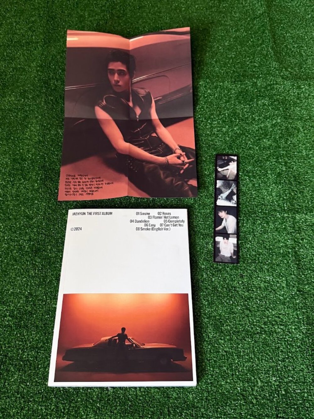 Jaehyun "J" 1st Solo Album CD Photobook Poster Photostrip NCT Smoke K-Pop